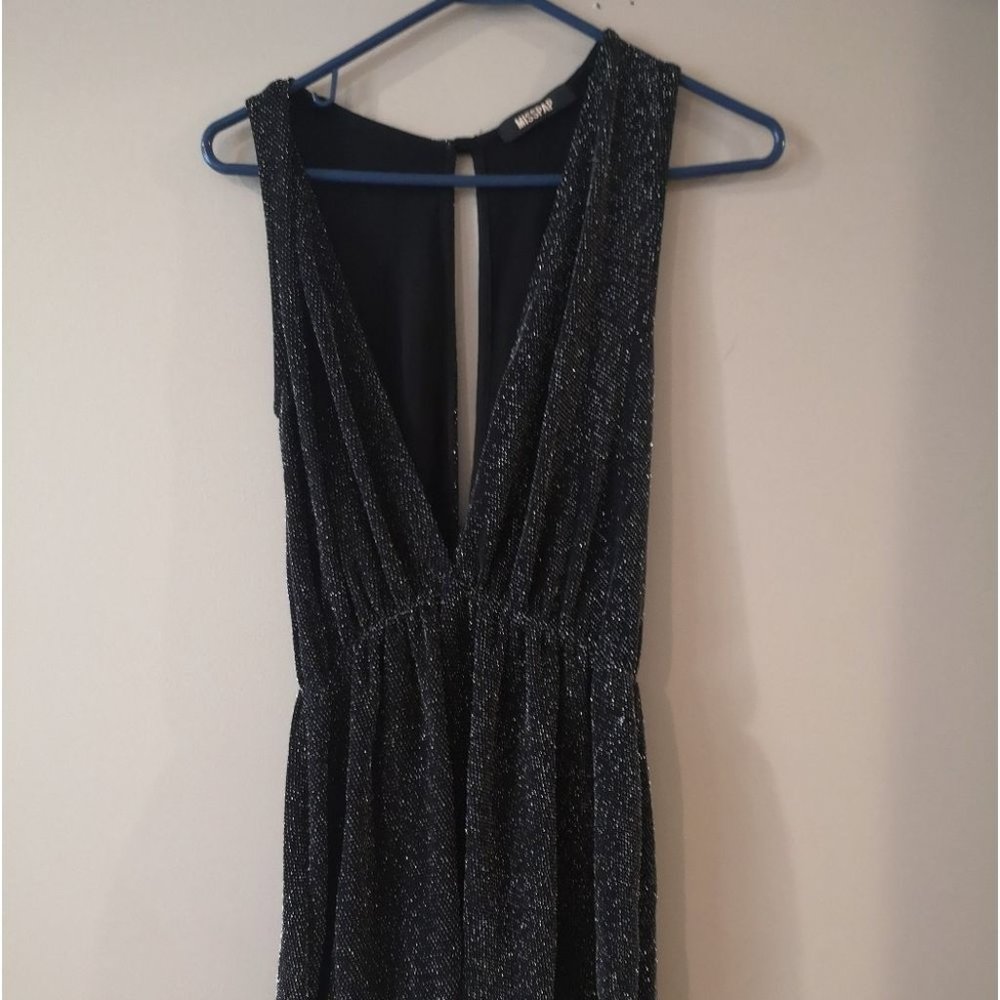 Misspap Deep Plunge Dress Small